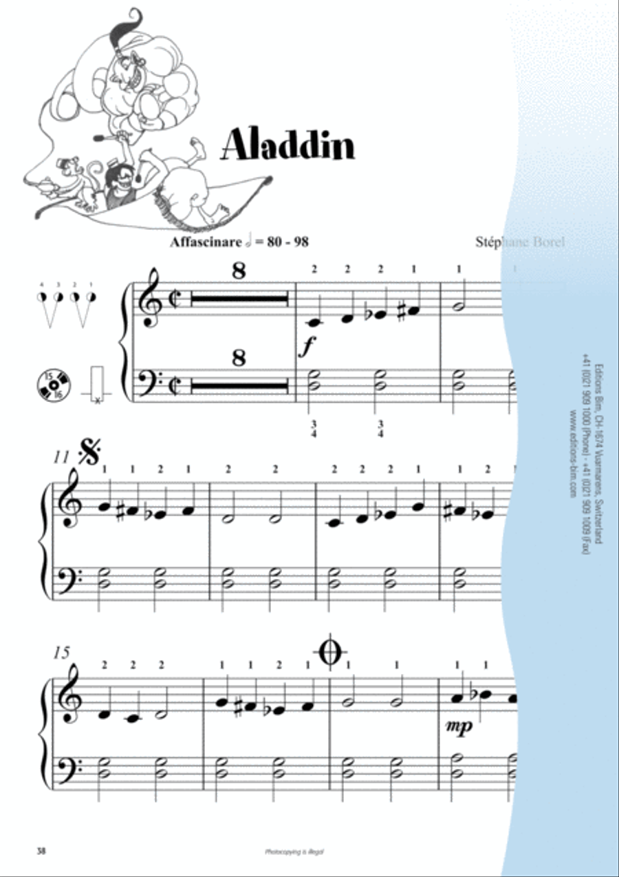 Beginning with 4 Mallets Marimba scores gallery preview page 16