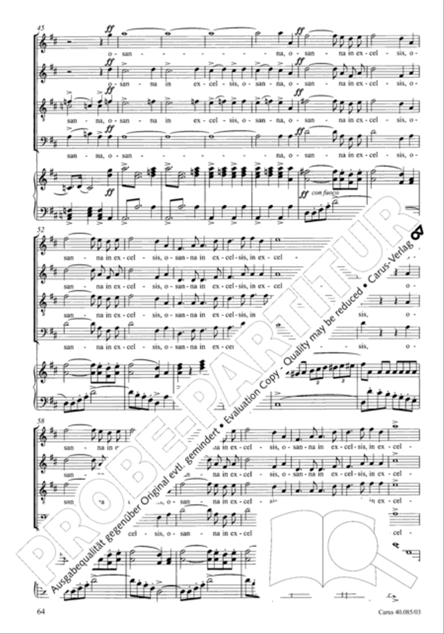 Missa pro defunctis Missa pro defunctis 4-Part scores gallery preview page 65