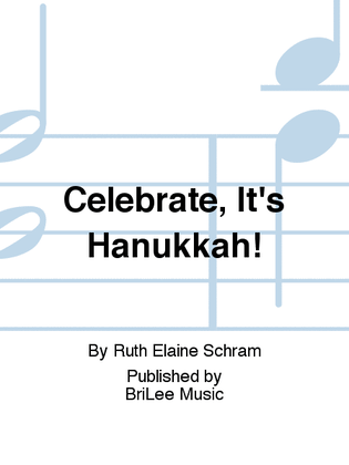 Book cover for Celebrate, It's Hanukkah!