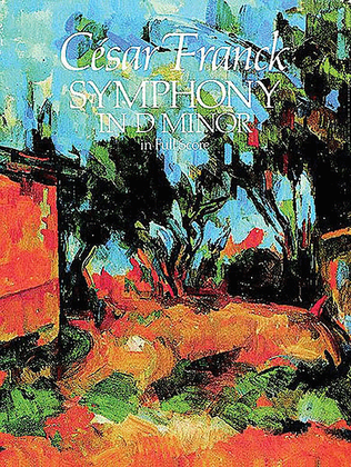 Book cover for Symphony in D Minor in Full Score