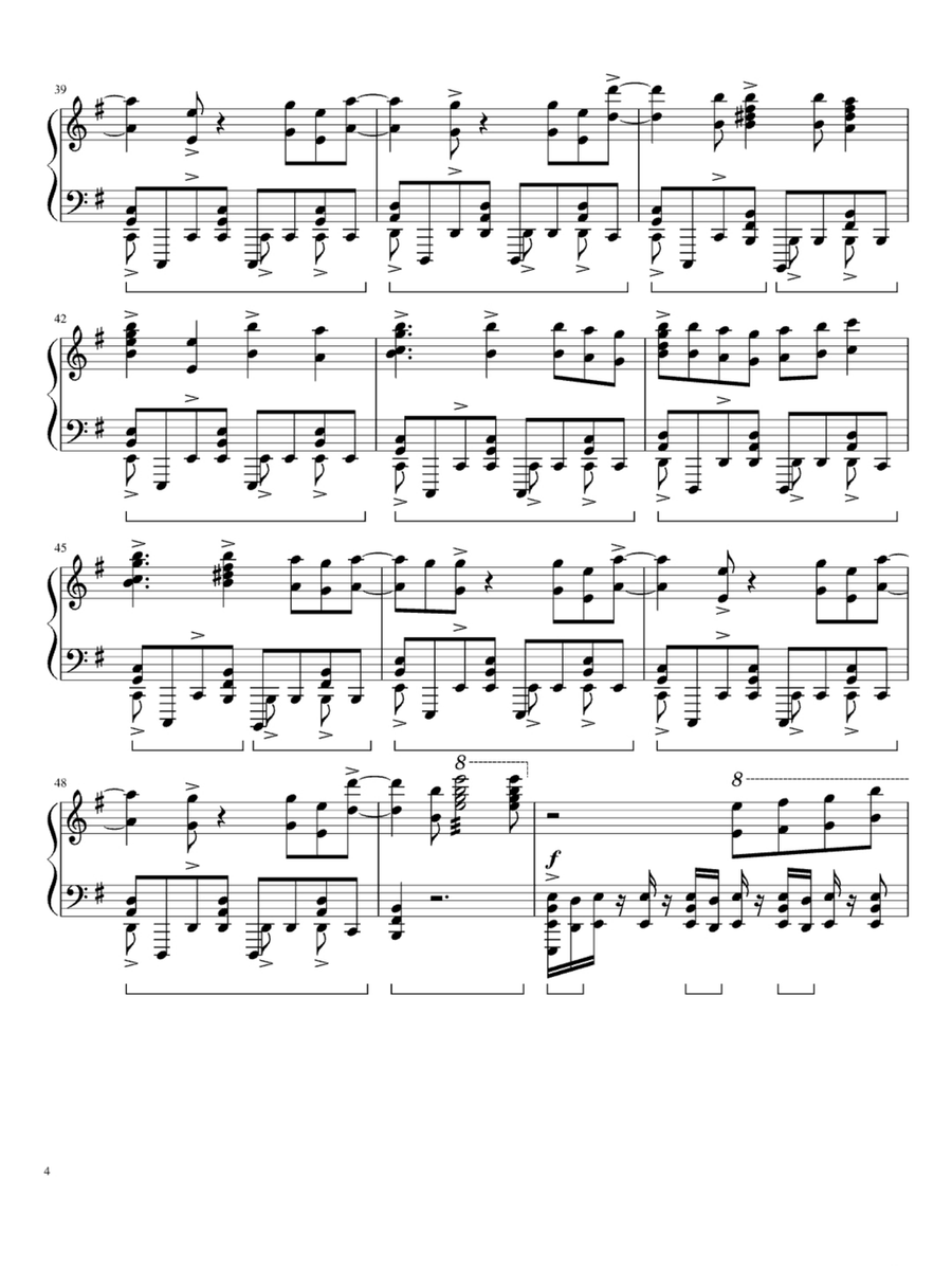 The Phoenix Easy Piano scores gallery preview page 4