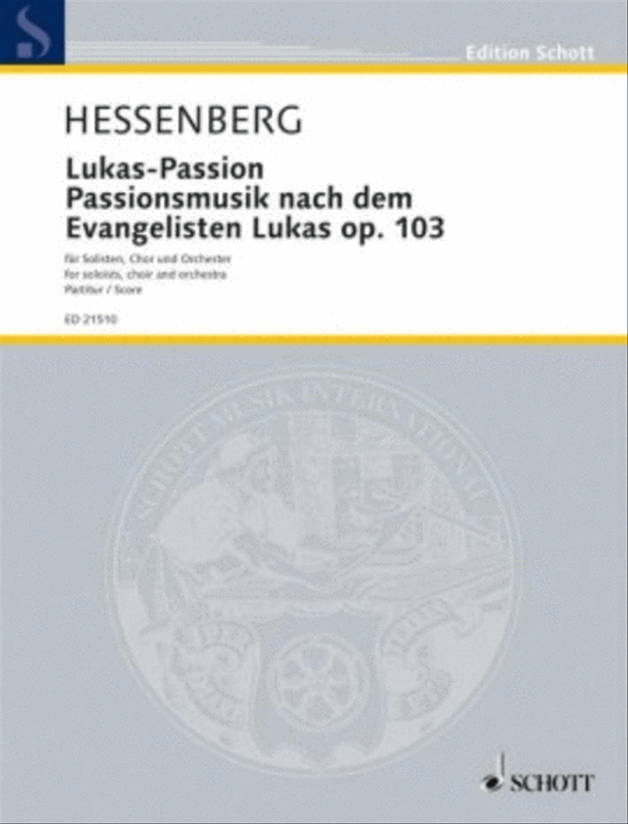 Lukas - Passion Op. 103 Lukas - Passion Op. 103 Choir scores gallery preview page 1