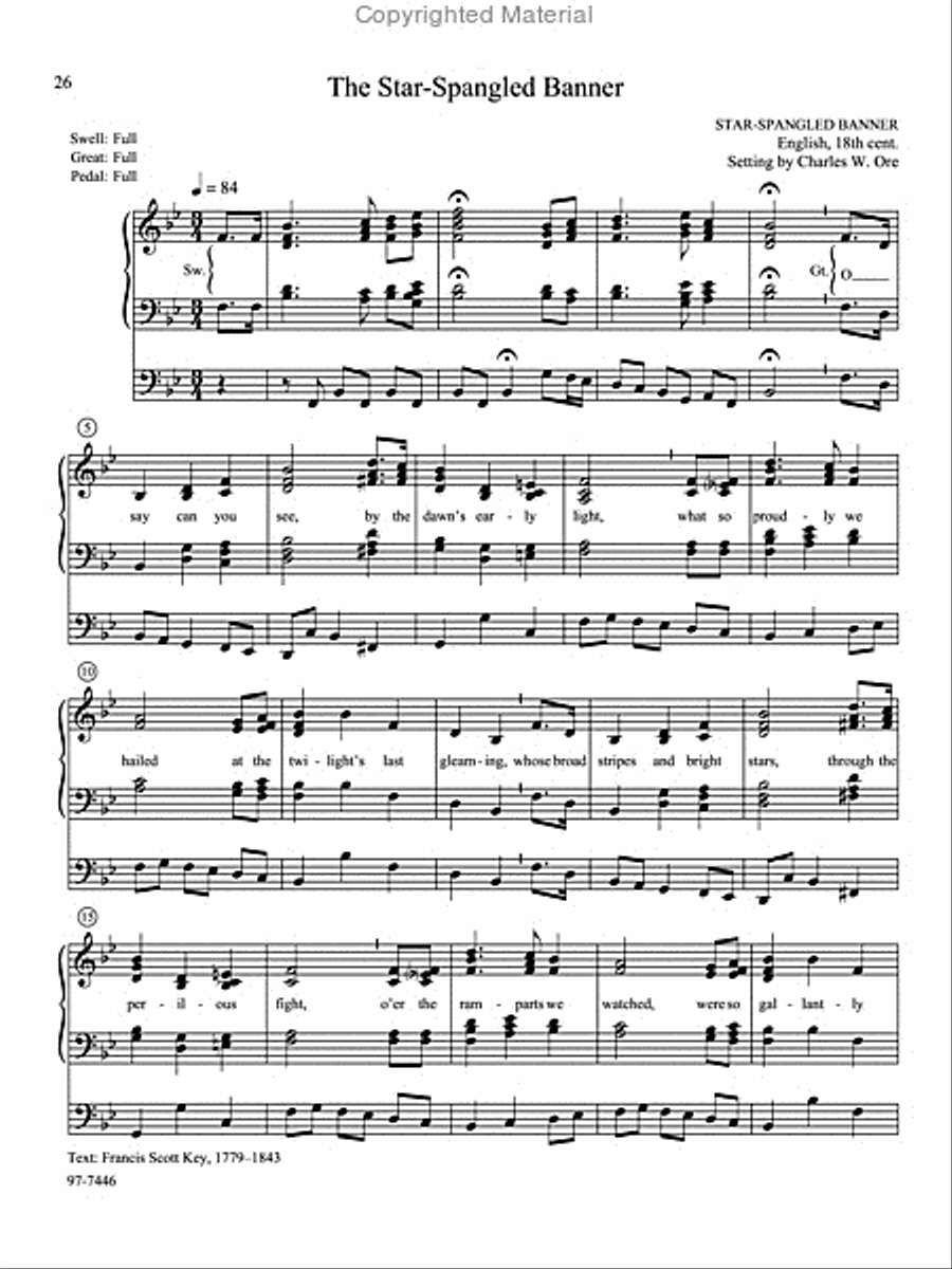Eleven Compositions for Organ, Set IX Organ scores gallery preview page 9