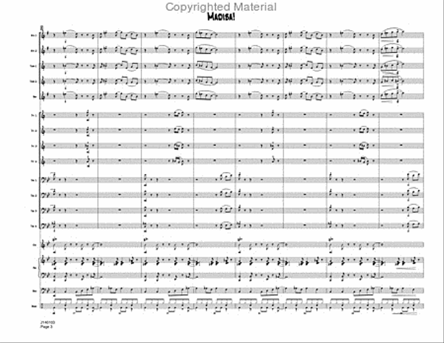 Madiba Jazz Ensemble scores gallery preview page 6