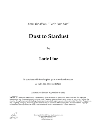 Book cover for Dust To Stardust