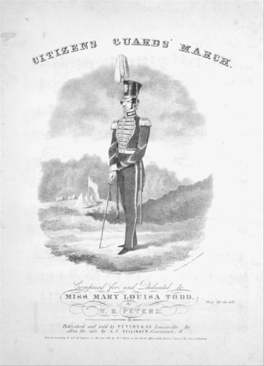 Citizens Guards' March Piano Solo scores gallery preview page 1