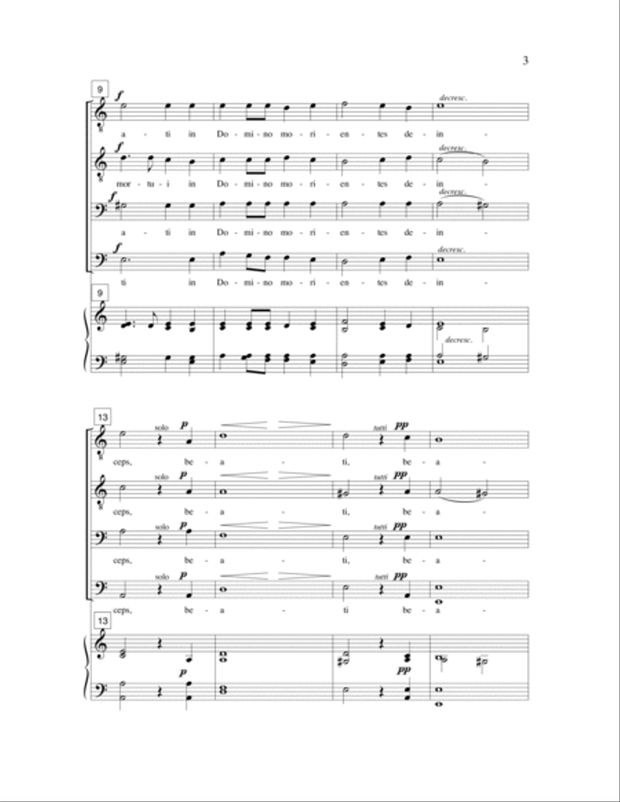 Beati Mortui TTBB scores gallery preview page 5