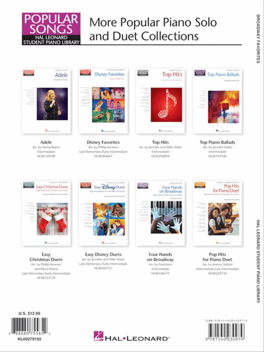Broadway Favorites Broadway Favorites Piano Method scores gallery preview page 6