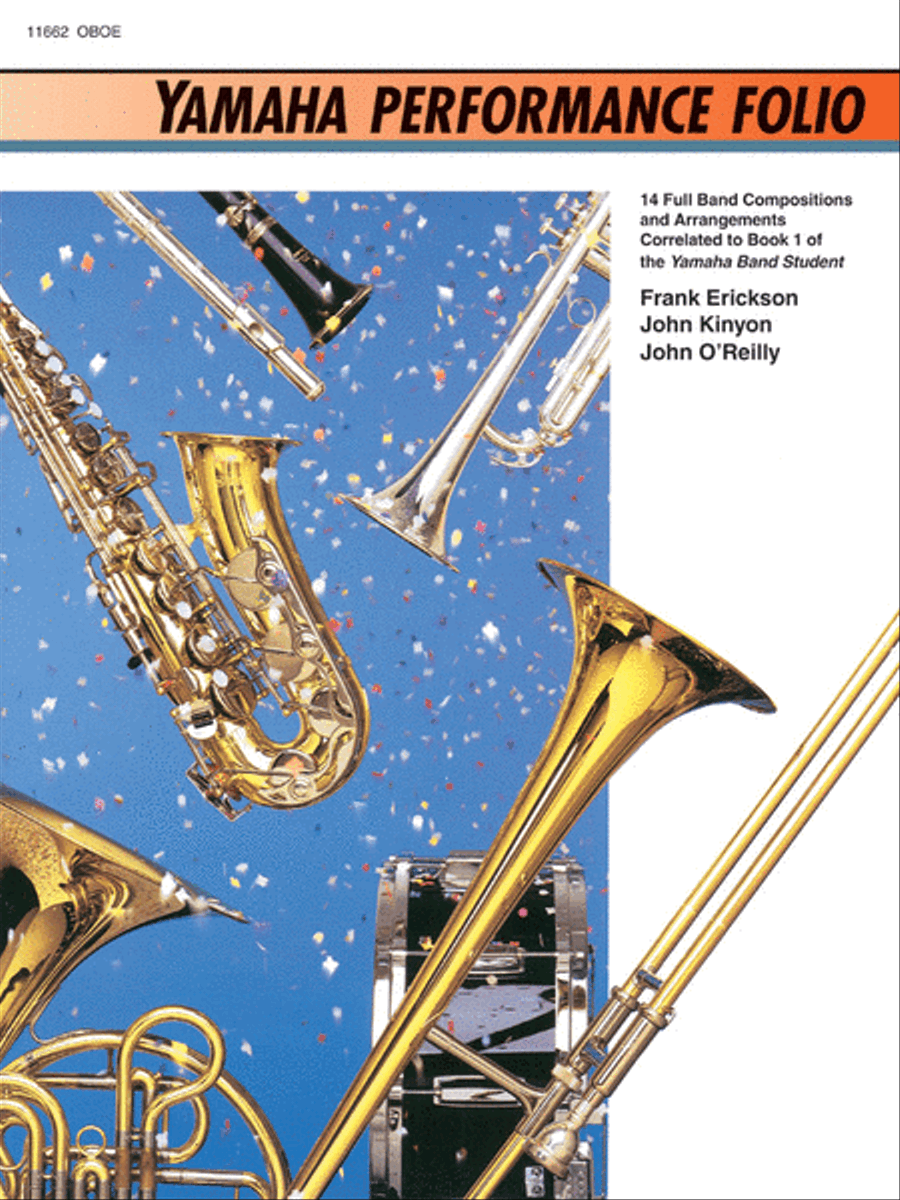 Yamaha Performance Folio Concert Band Methods scores gallery preview page 1