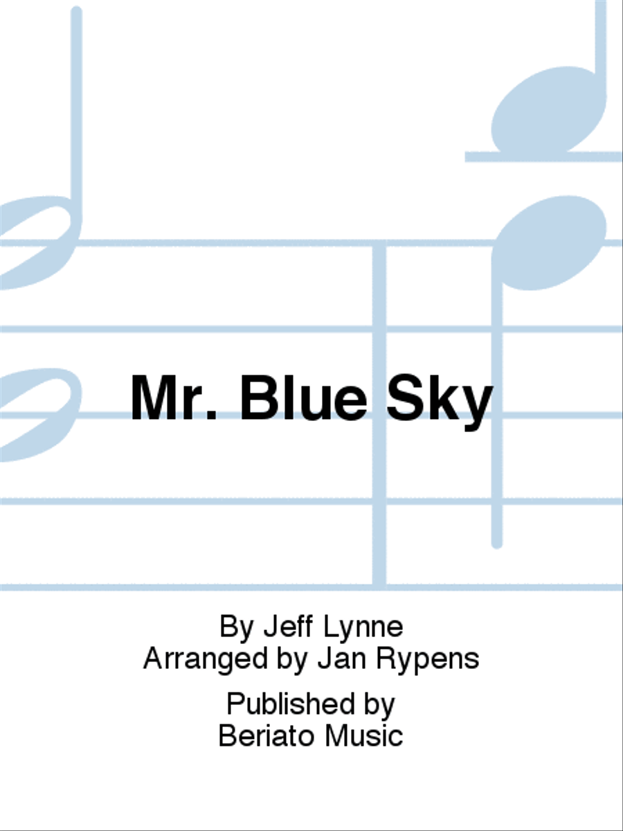 Mr. Blue Sky Mr. Blue Sky Concert Band scores gallery preview page 1