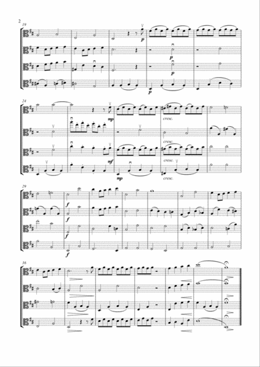Over The Rainbow (from The Wizard Of Oz) Small Ensemble scores gallery preview page 2