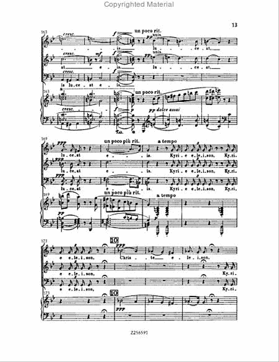 Grande Messe du Morts, H 75 Choir scores gallery preview page 13