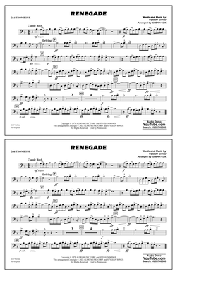 Renegade (arr. Ishbah Cox) - 2nd Trombone