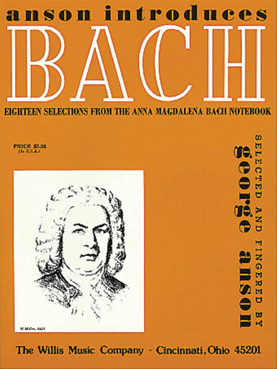 Bach - Eighteen Selections from the Anna Magdalena Bach Notebook Piano scores gallery preview page 1