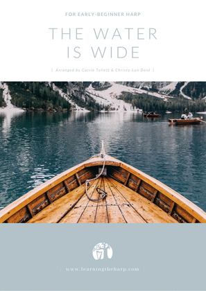 Book cover for The Water Is Wide - Early-Beginner for Harps