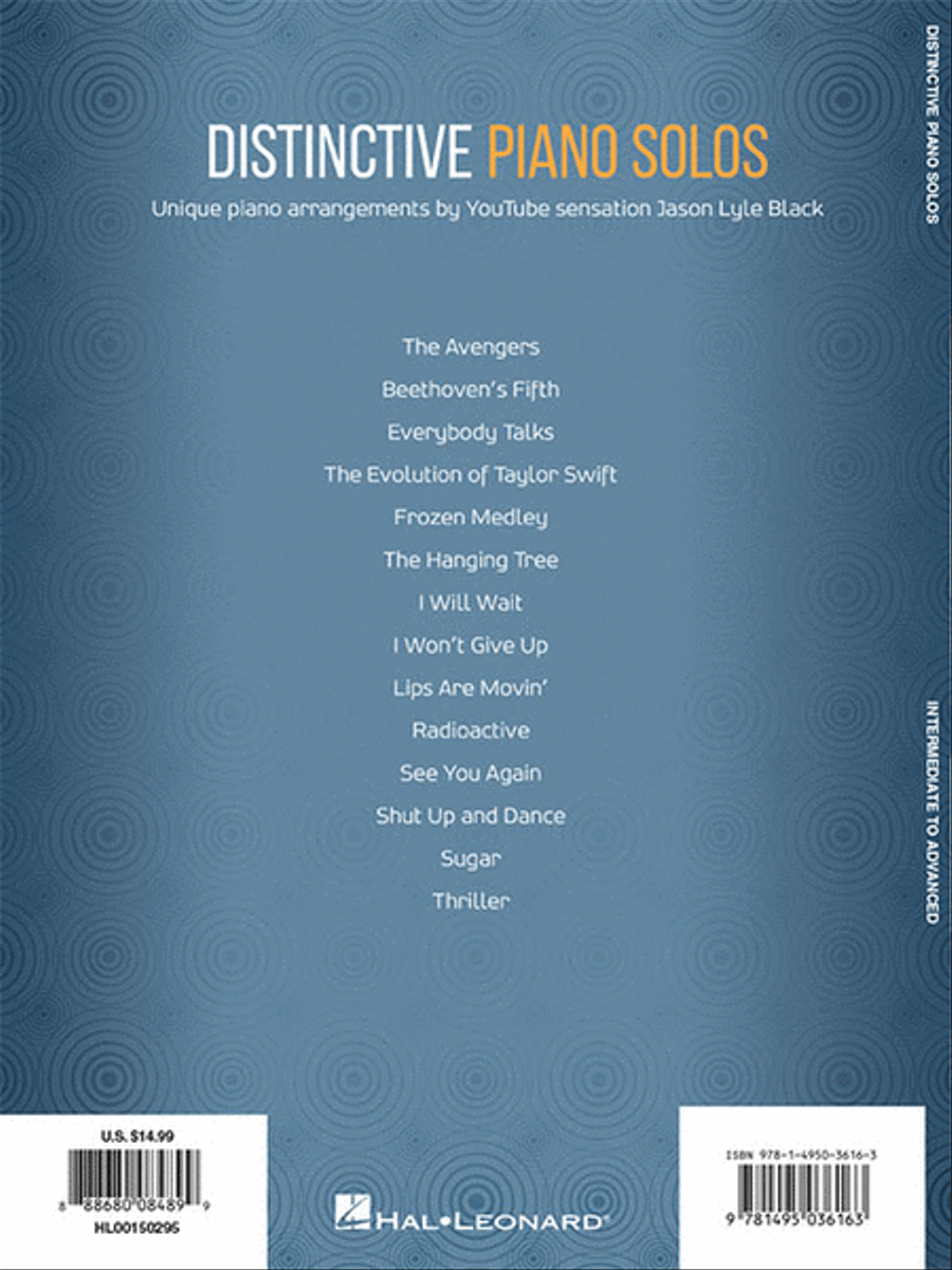 Distinctive Piano Solos Piano Solo scores gallery preview page 6