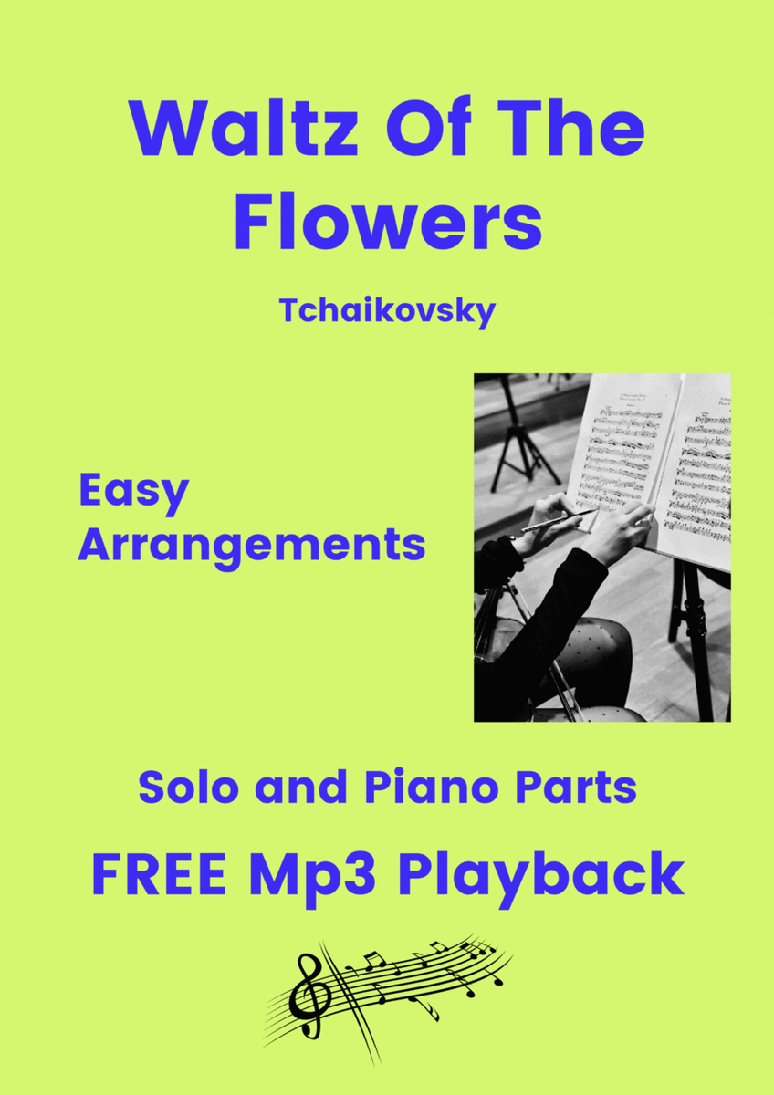 Waltz Of The Flowers (Tchaikovsky) - FREE Mp3 Playback + Solo and Piano Parts image number null