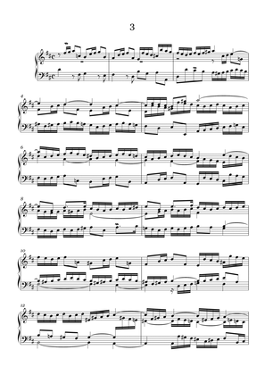 J.S.Bach:Three-Part Sinfonia No.3