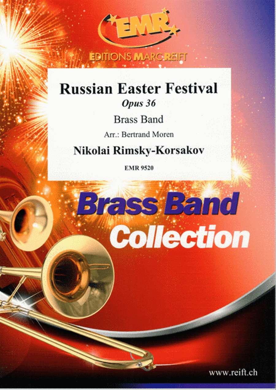 Russian Easter Festival Brass Band scores gallery preview page 1