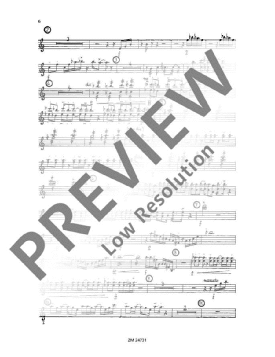 Concierto de Samba Concierto de Samba Mandolin scores gallery preview page 7