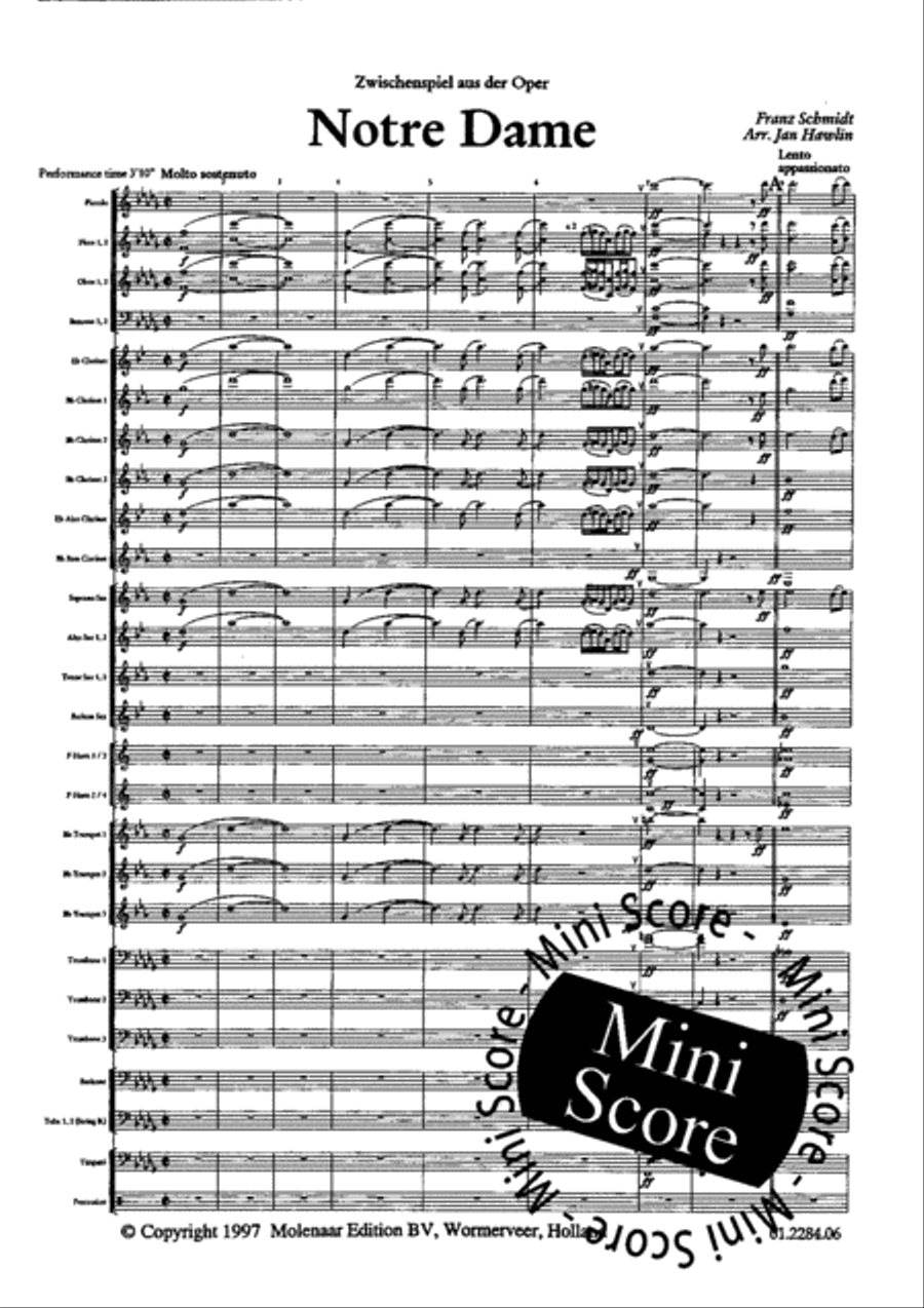 Notre Dame Concert Band scores gallery preview page 5