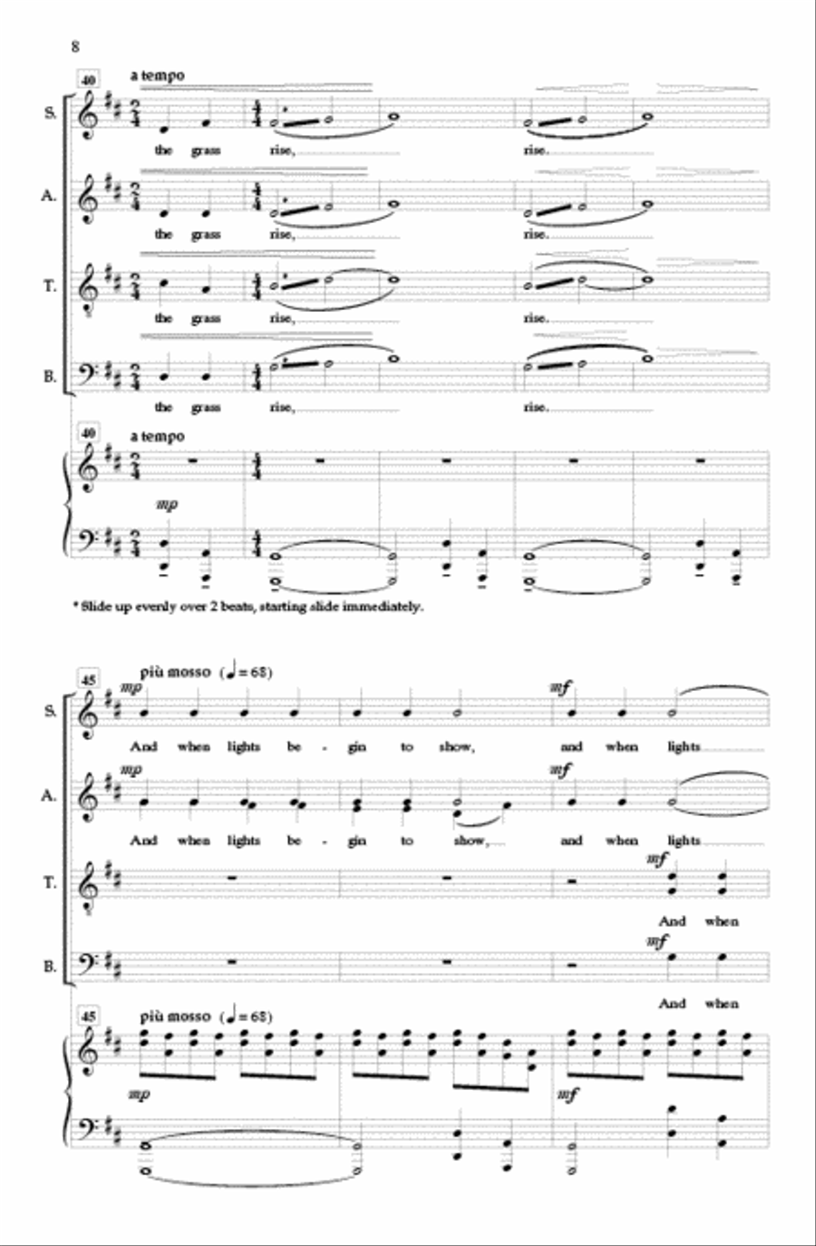 Afternoon on a Hill Afternoon on a Hill Divisi scores gallery preview page 7