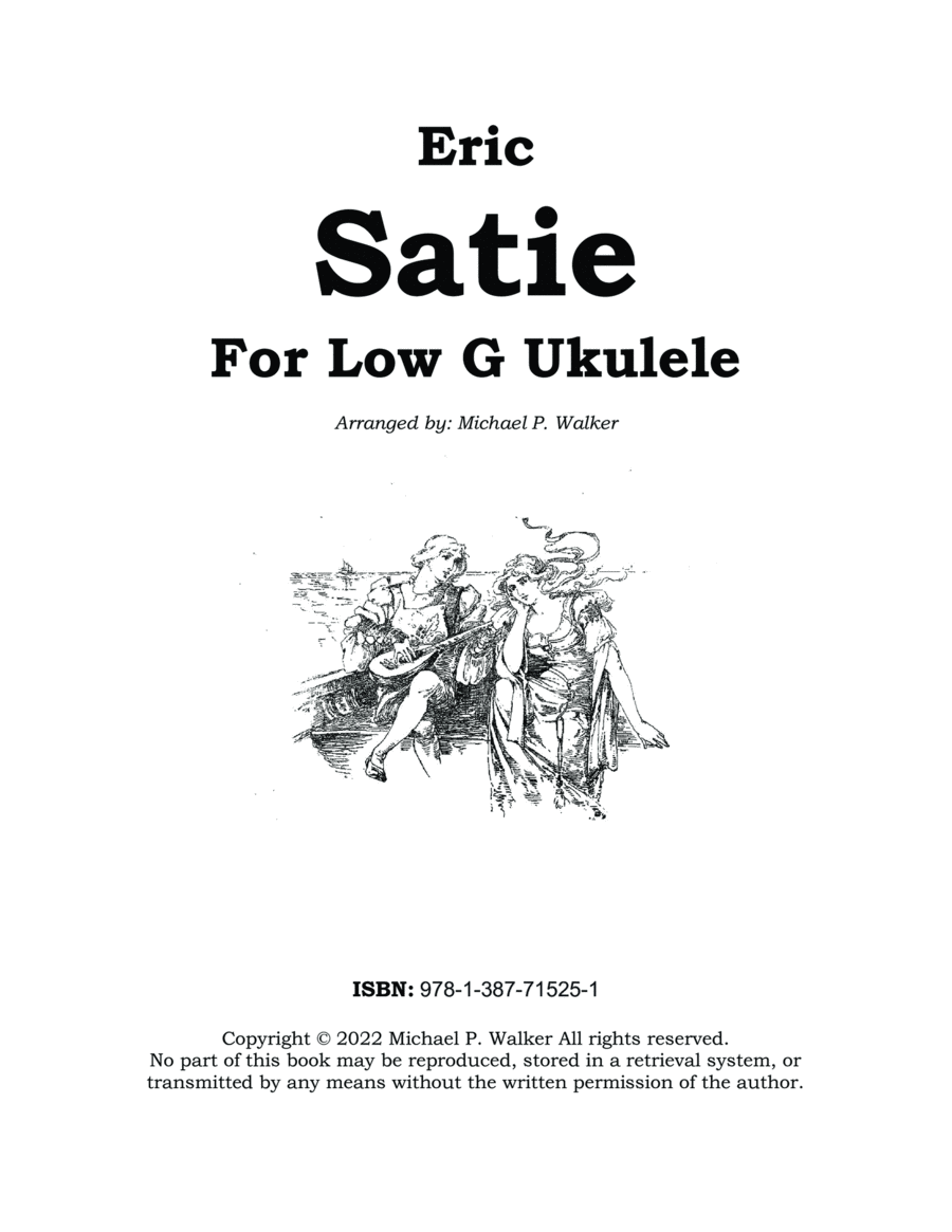 Eric Satie: For Low G Ukulele