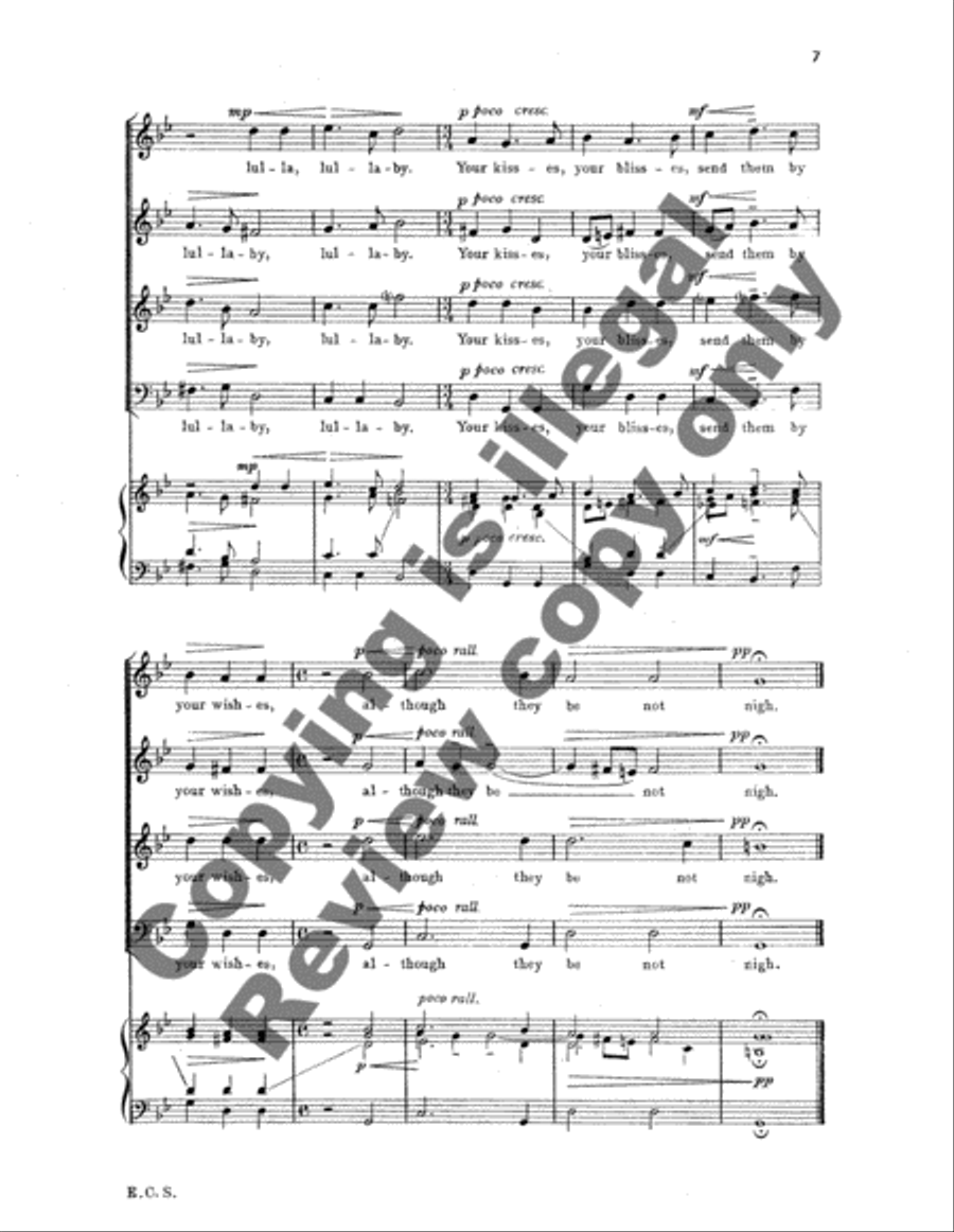Rest, Sweet Nymphs Rest, Sweet Nymphs 4-Part scores gallery preview page 10