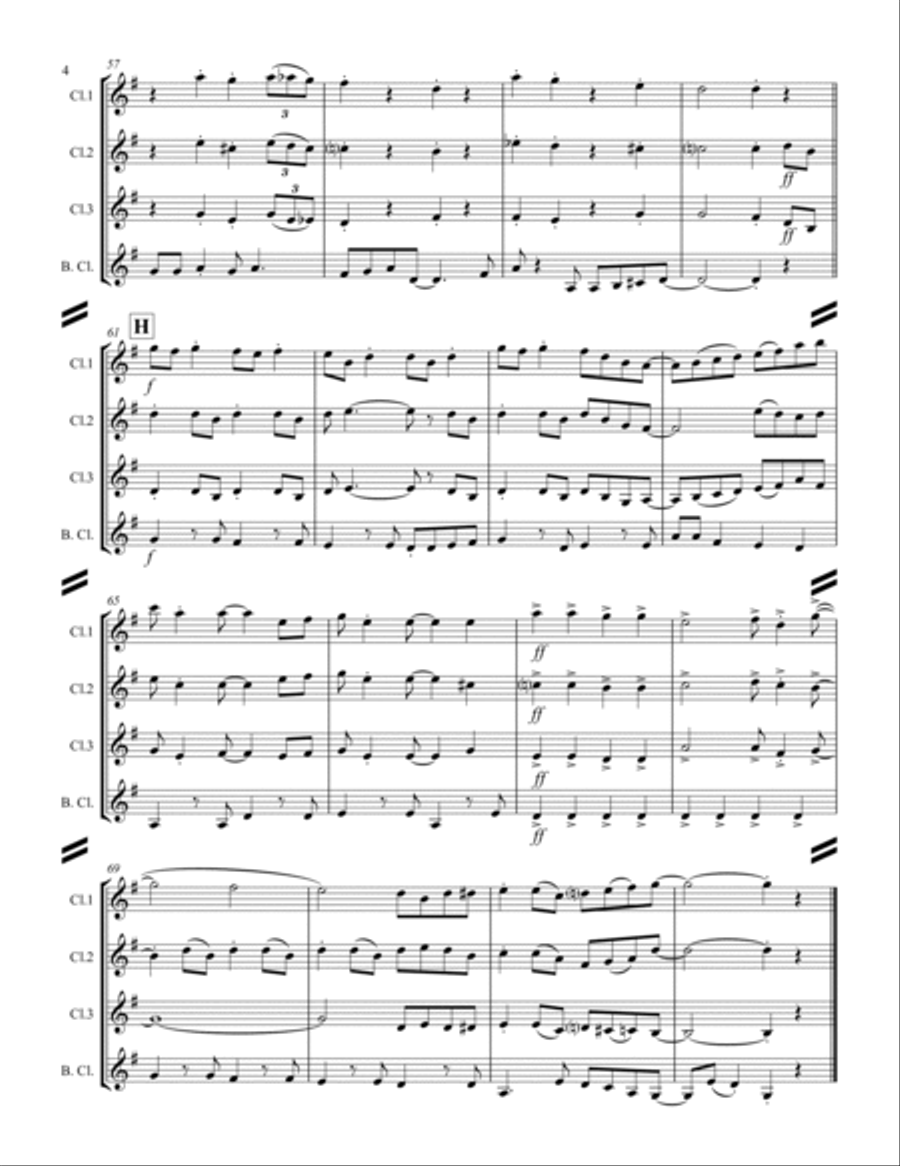 A Marshmallow World Small Ensemble scores gallery preview page 5