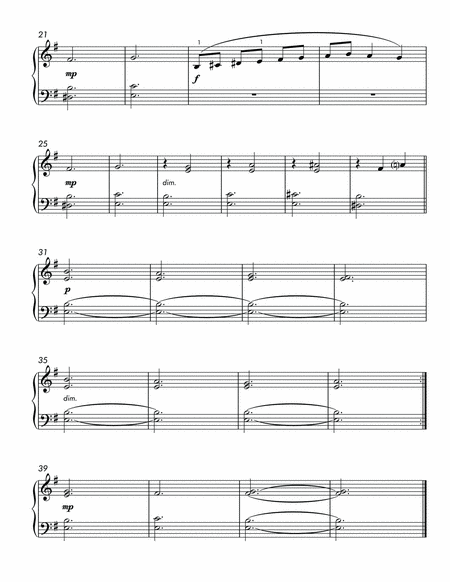 Ukrainian Bell Carol Trio (Easy Piano Trio) image number null