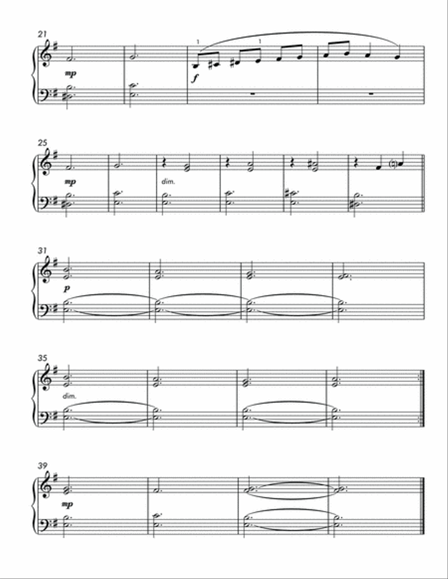 Ukrainian Bell Carol Trio (Easy Piano Trio) Ukrainian Bell Carol Trio (Easy Piano Trio) Easy Piano scores gallery preview page 5