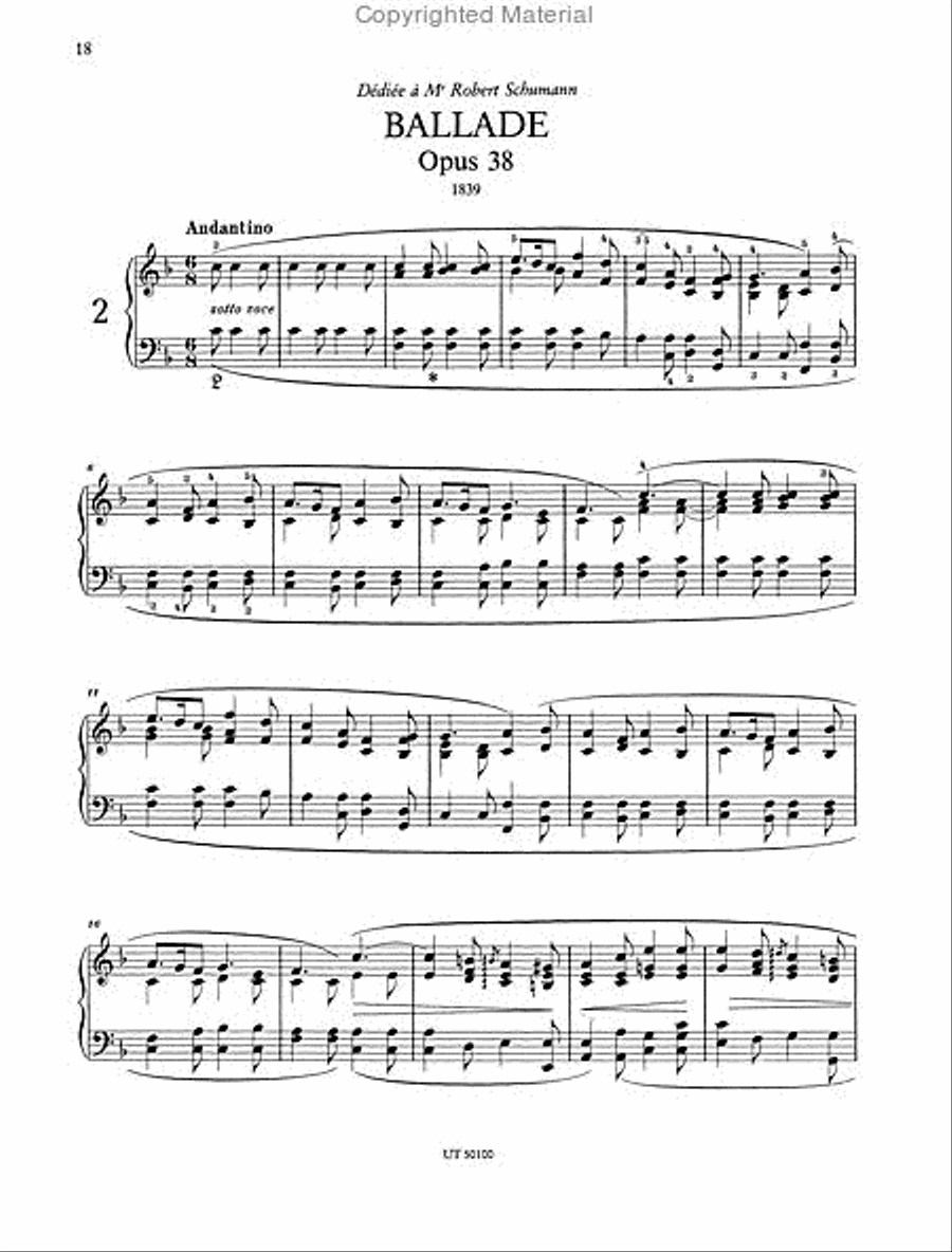 Ballades Chamber Music scores gallery preview page 4
