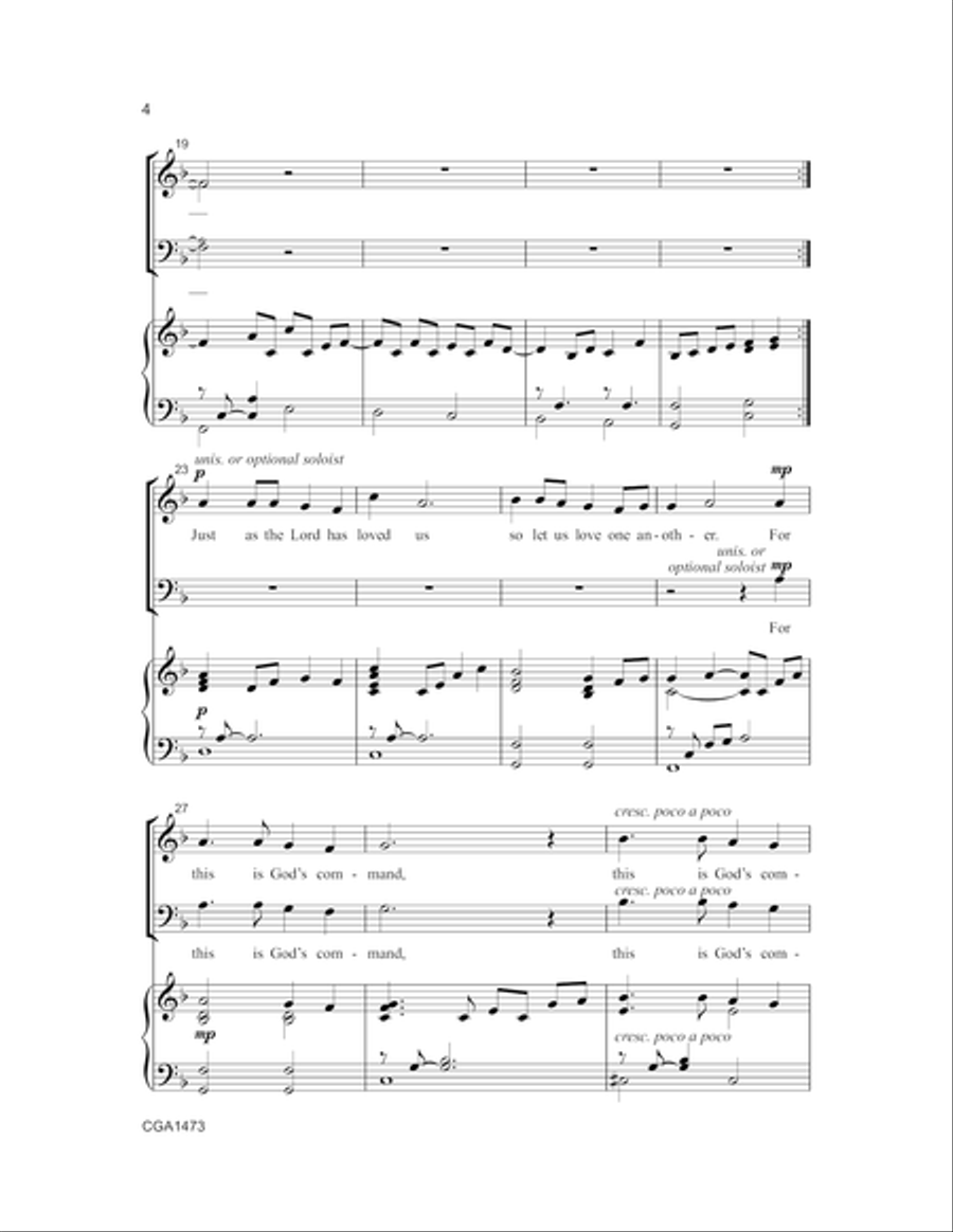 The Fruit of the Vine 4-Part scores gallery preview page 5