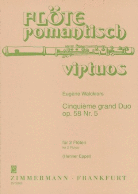 Cinquième Grand Duo G minor Op. 58/5