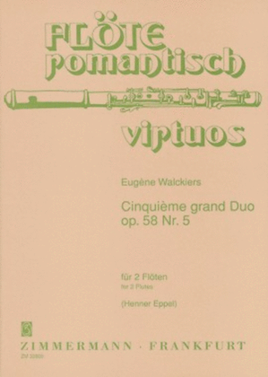 Cinquième Grand Duo G minor Op. 58/5