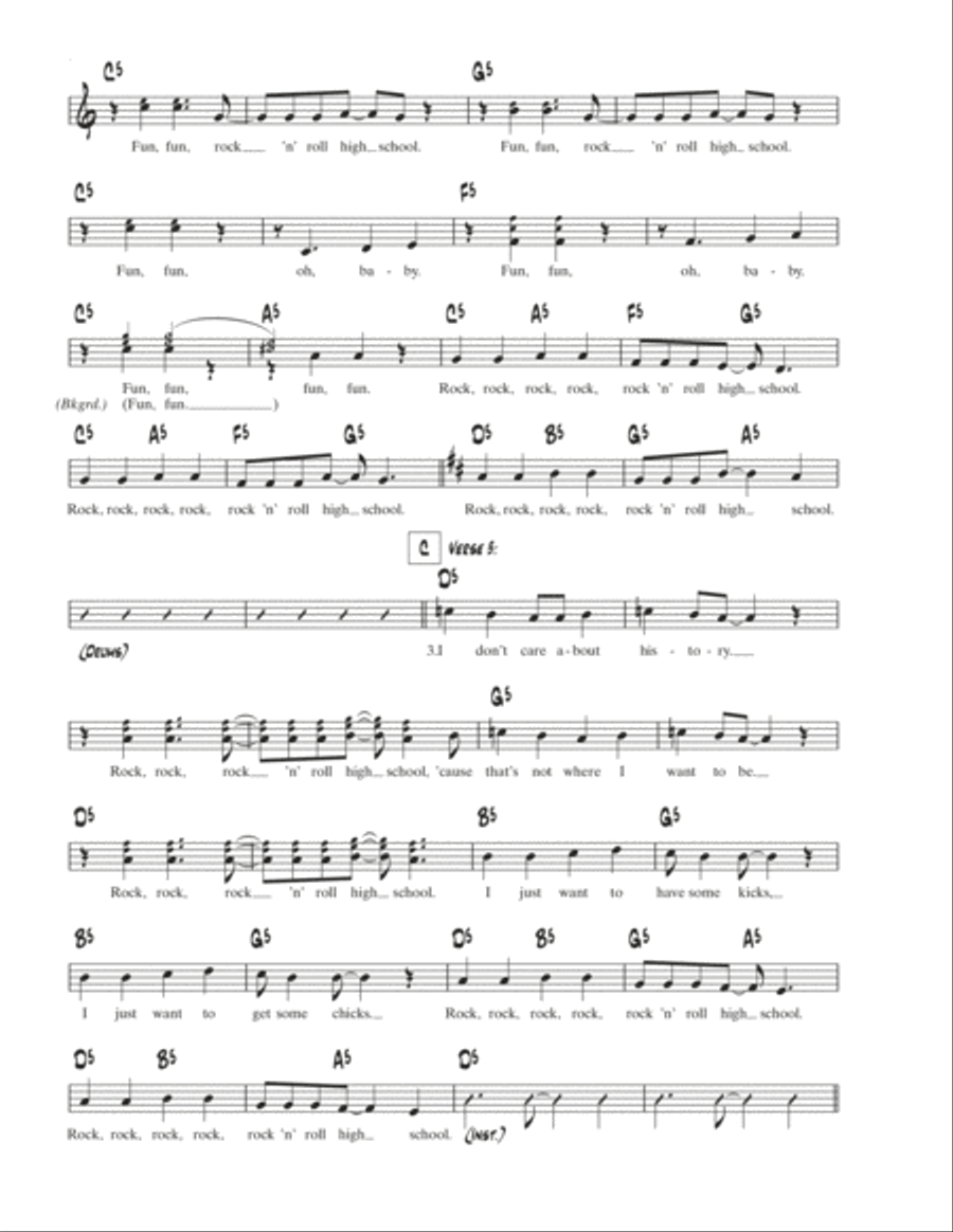 Rock N Roll High School School and Community scores gallery preview page 2