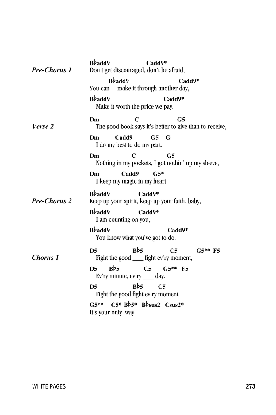 Fight The Good Fight Fight The Good Fight Acoustic Guitar scores gallery preview page 2