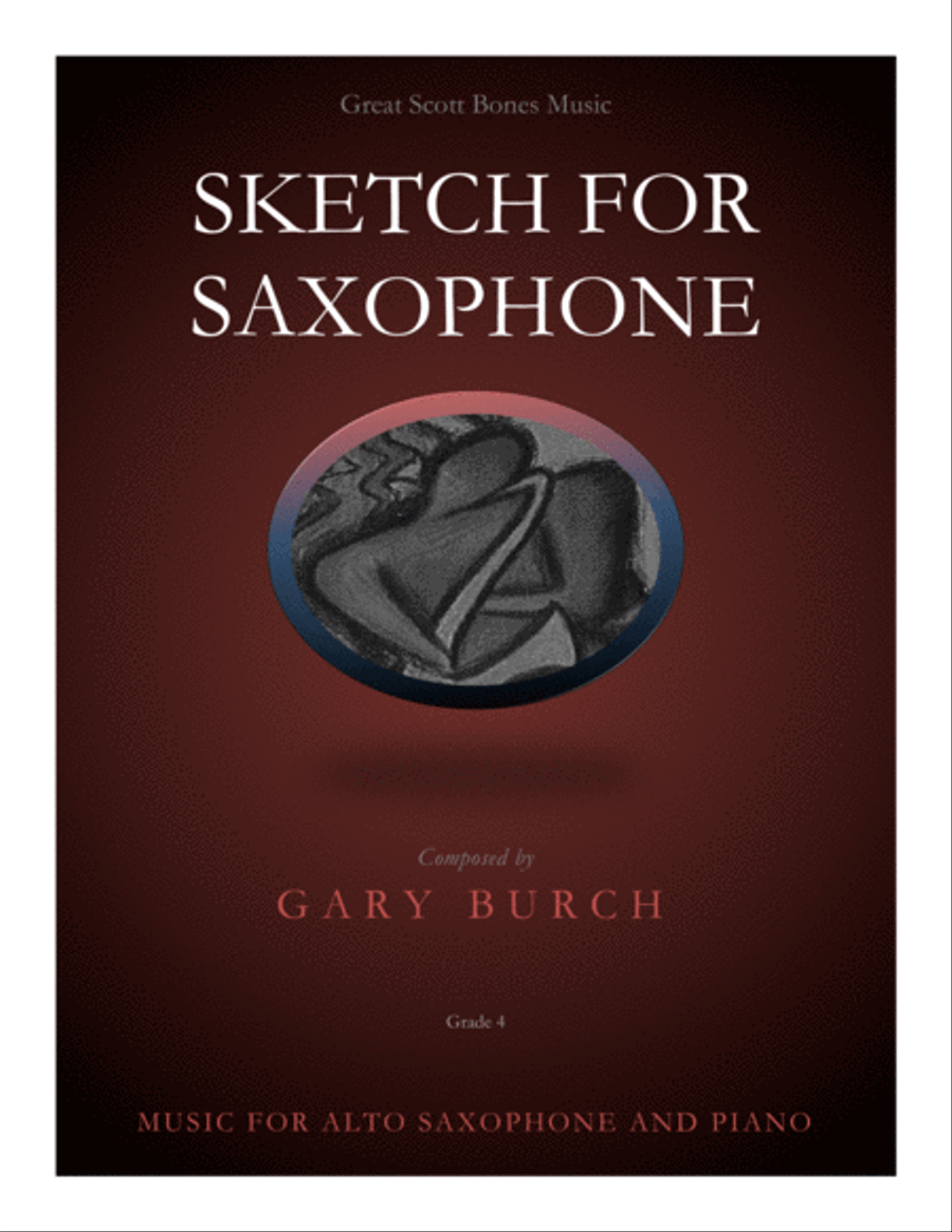 Sketch for Saxophone Alto Saxophone scores gallery preview page 1