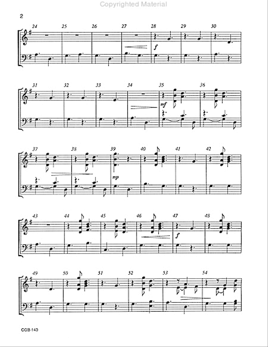 A Child Is Born Today A Child Is Born Today Handbell Choir scores gallery preview page 3