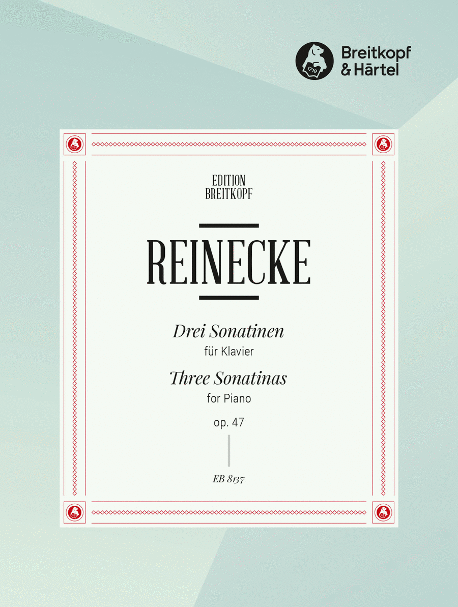 3 Sonatinas Op. 47 Piano Solo scores gallery preview page 1