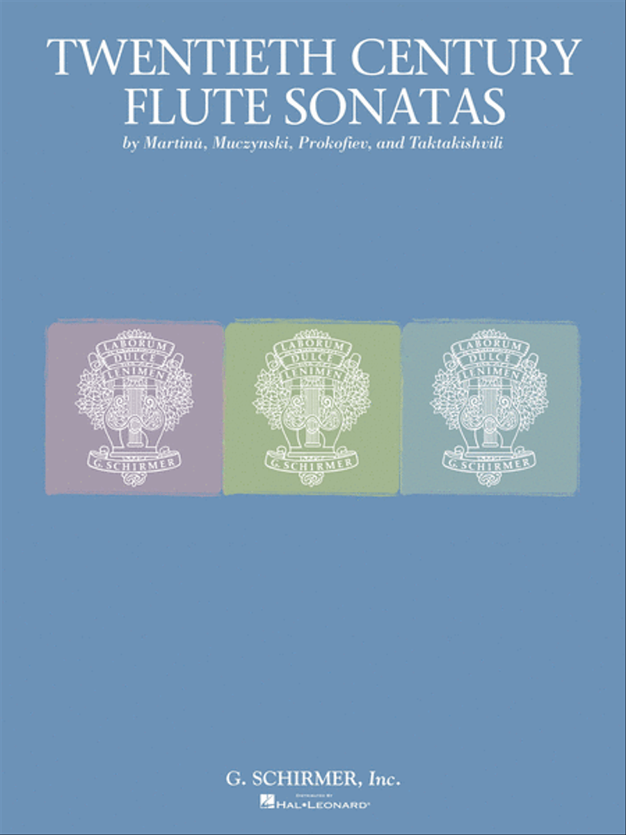 Twentieth Century Flute Sonata Collection by Various Flute Solo - Sheet Music