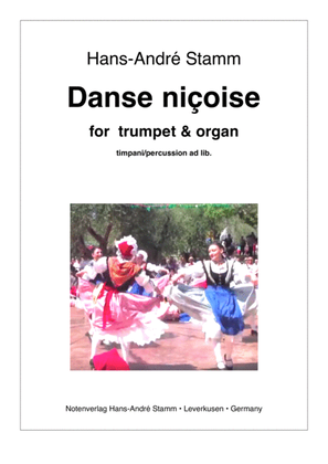 Danse niçoise for trumpet & organ, timp./perc. ad lib
