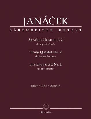 Book cover for Smyccovy kvartet c. 2 No. 2 'Listy duverne'