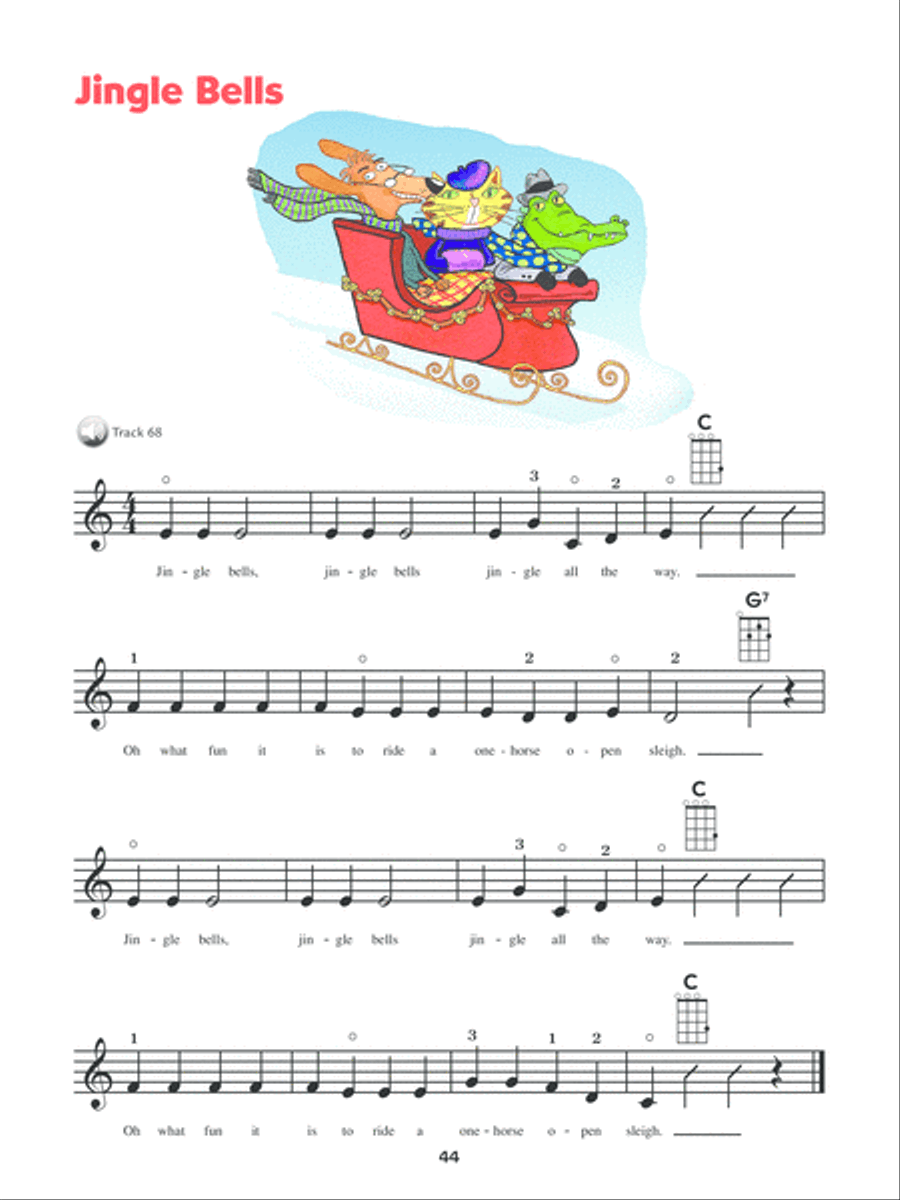 Alfred's Kid's Ukulele Course 1 Ukulele scores gallery preview page 6