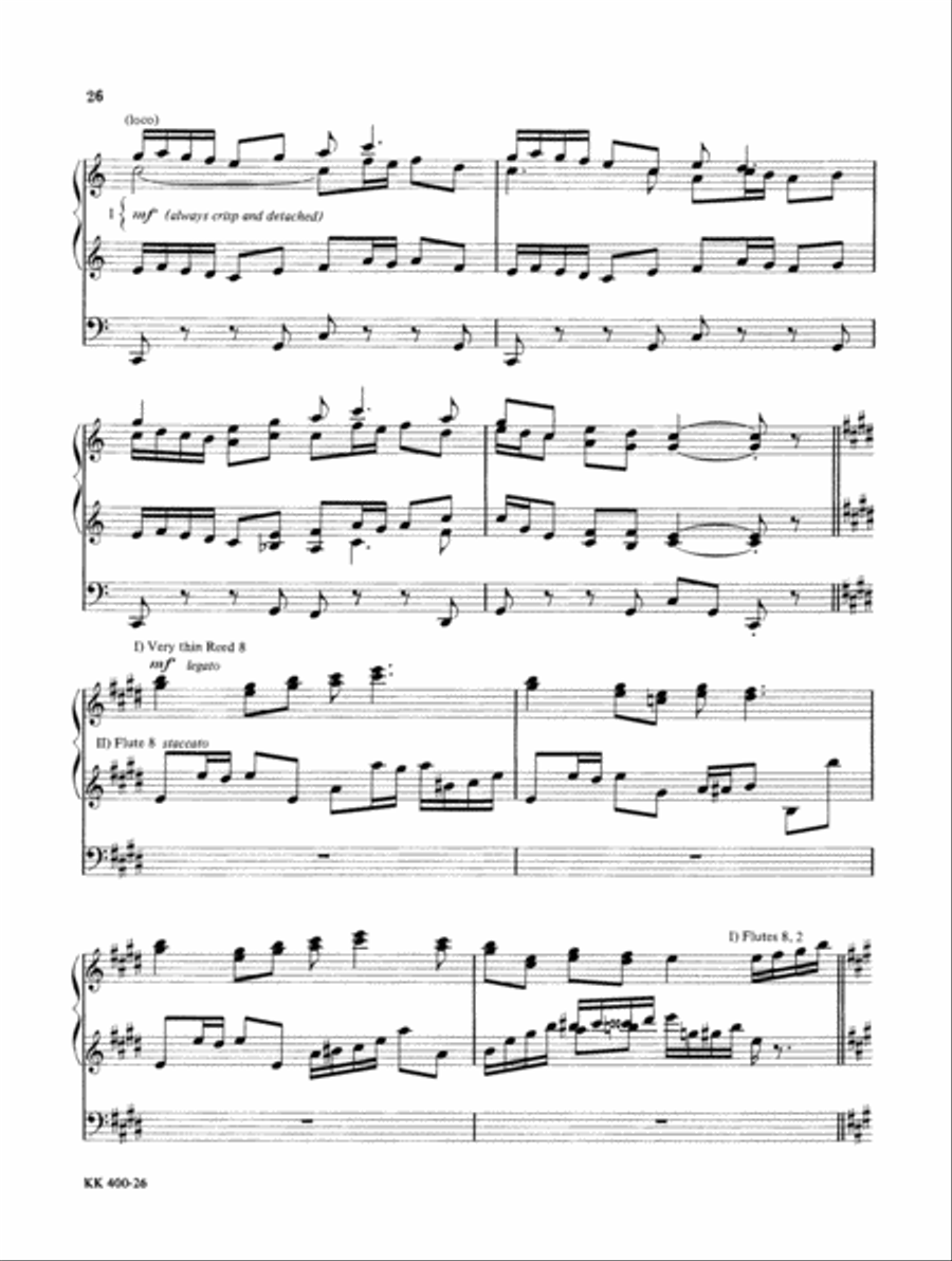 Wood Works for Organ, Book 2 Organ Solo scores gallery preview page 19