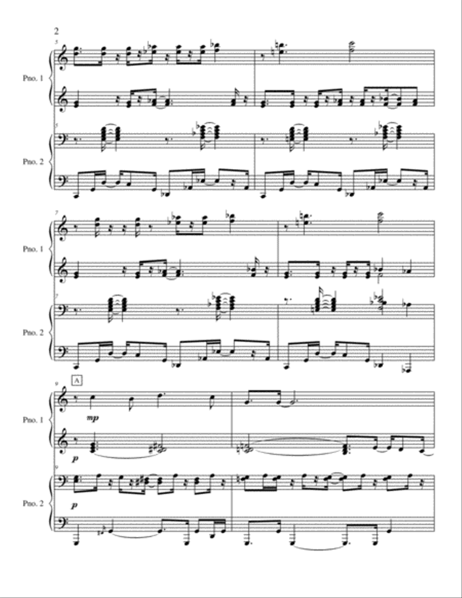 I'll Be Home For Christmas Piano scores gallery preview page 4