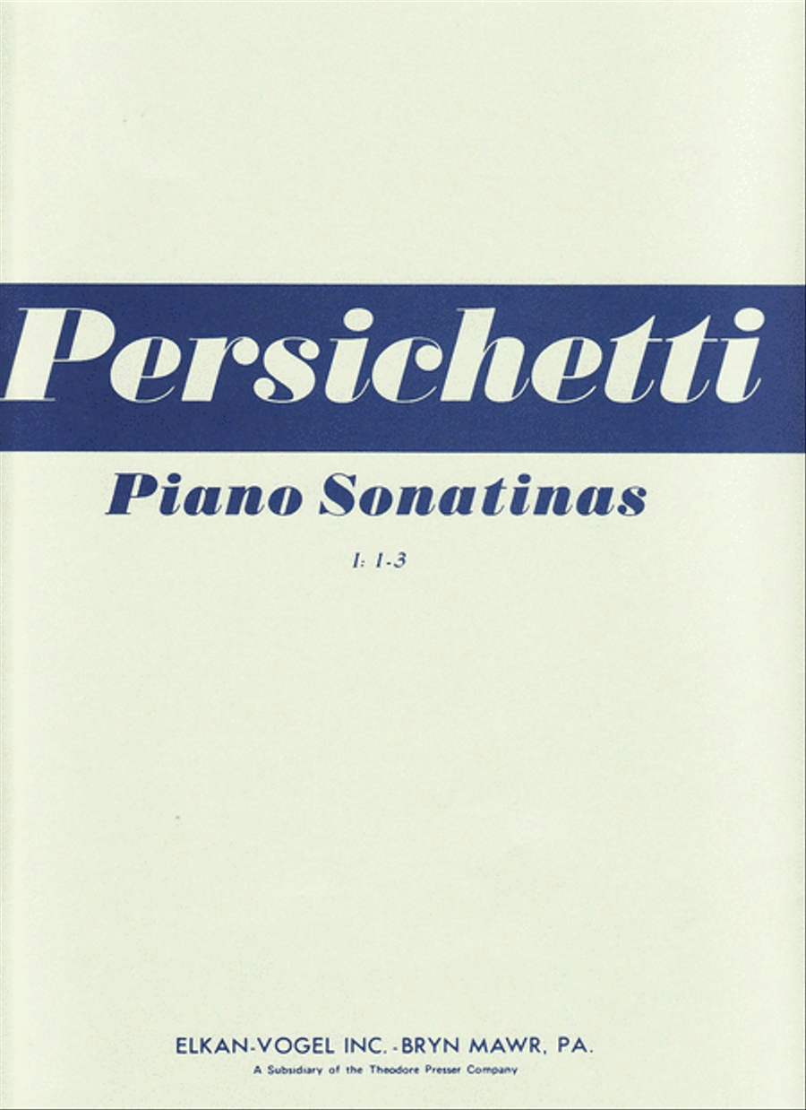 Piano Sonatinas, Book 1 Chamber Music scores gallery preview page 1