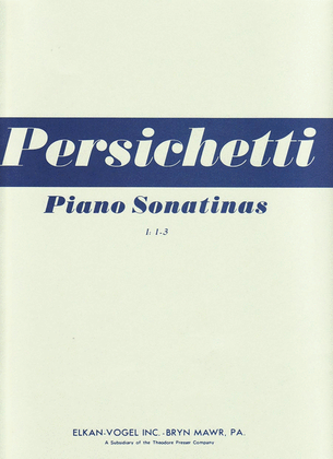Book cover for Piano Sonatinas, Book 1