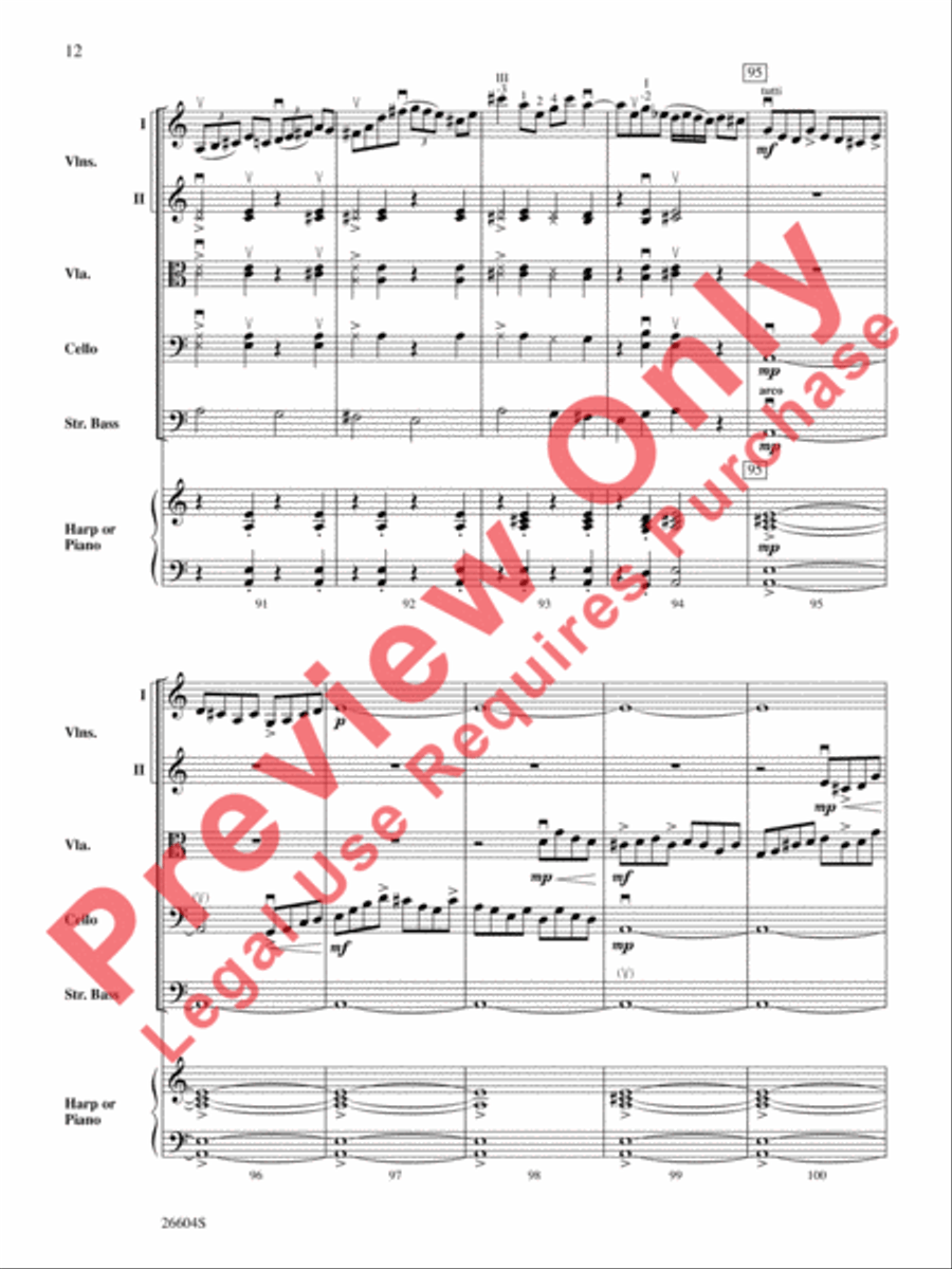 Creaking Tree Creaking Tree String Orchestra scores gallery preview page 13
