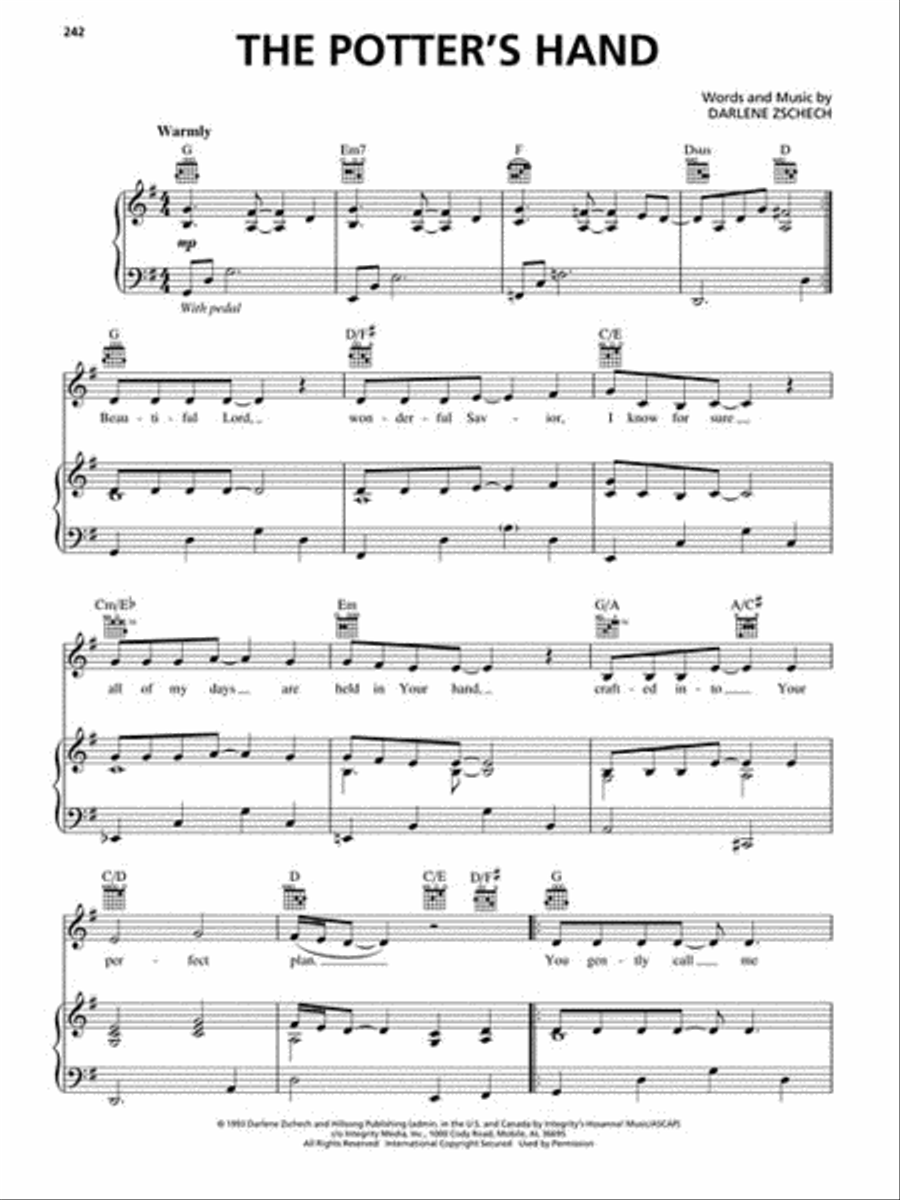 The Best Praise & Worship Songs Ever Piano, Vocal, Guitar scores gallery preview page 4